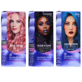 Coloração Oxidativa Keraton Selfie My Crush (Coloração + Ox 20v) em Oferta na Shopee