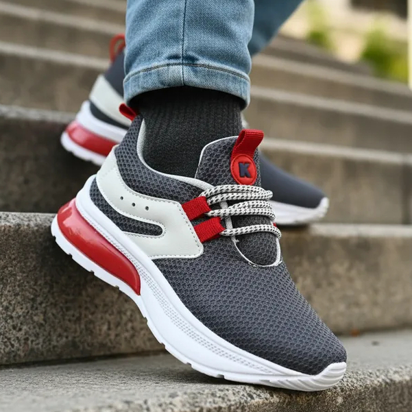 Tênis Infantil Menino Kiath Casual Macio Confortável Esportivo Leve Dia Dia Promoção