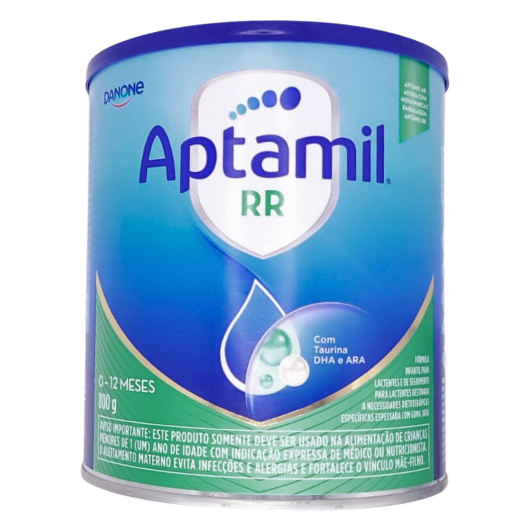 Aptamil RR 800g Fórmula Infantil Espessada Danone Anti-Regurgitação 0 a 12 meses Leite Infantil Fórmula Bebe até 1 ano