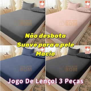 Jogo de lençol com de 02 03 Preço Não Desbota Conjunto de Capa de Colchão Solteiro Casal …