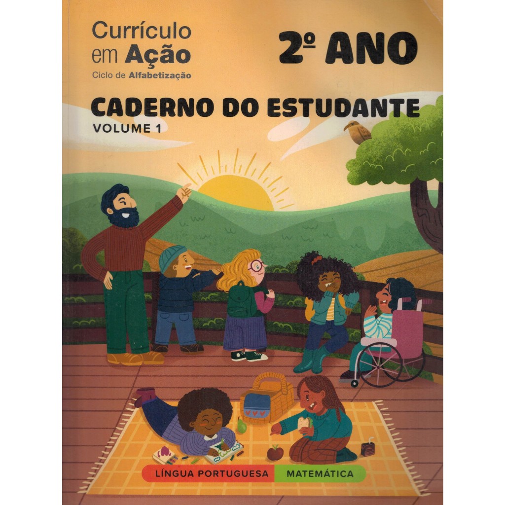 Caderno do Estudante (2.º Ano) - Língua Portuguesa/matemática