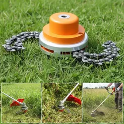 Cabeça Bobina Cortador Gramado Durável Trimmer 65mm - Para roçadeira universal - qualidade