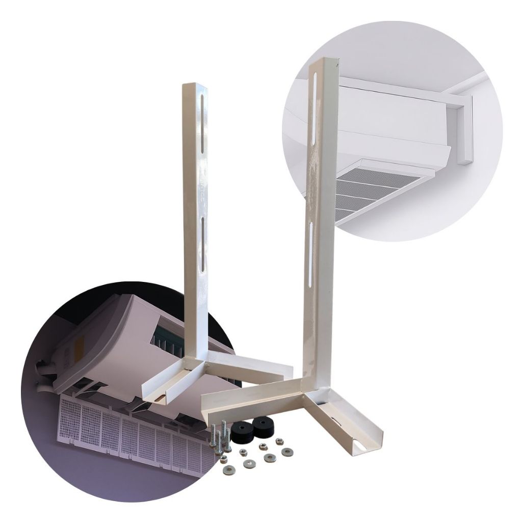 Suporte Para Ar Condicionado Split De 30.000-60.000btus 600mm Condensadora Retangular e Barril