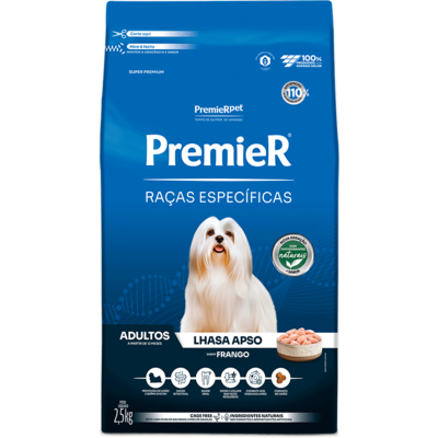 Ração Premier Raças Específicas Lhasa Apso Adulto 2,5kg