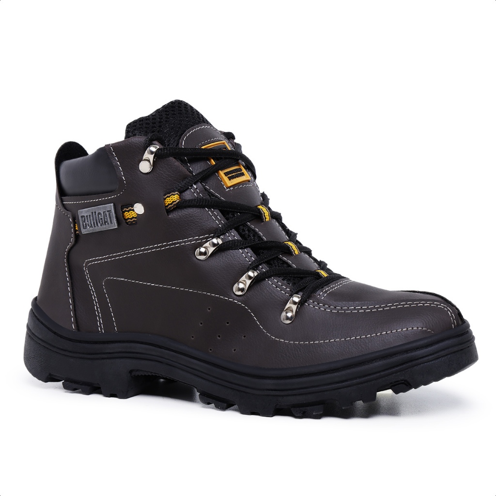 Bota Masculino Coturno Bullgat Cano Médio Motoqueiro Da Moda Motoboy Entrega em Oferta na Shopee