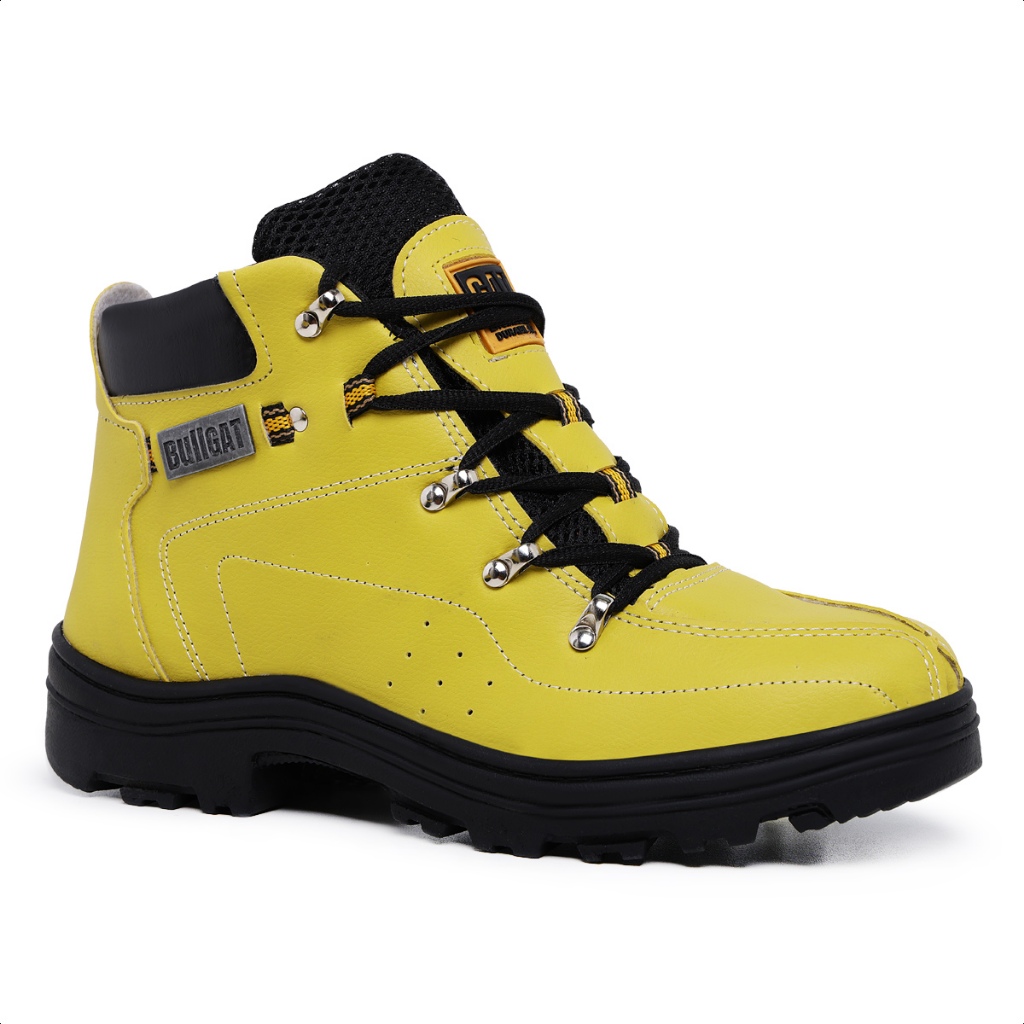 Coturno Tático Masculino Bota Bullgat Cano Médio Motoqueiro Da Moda Motoboy Entrega