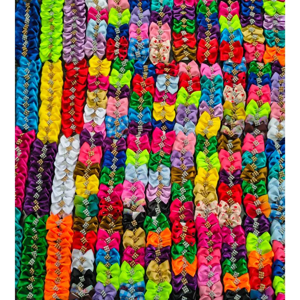 KIT 10/20/30/40/50 LAÇO PET LACINHO BORBOLETA BANHO E TOSA PETSHOP em Oferta na Shopee