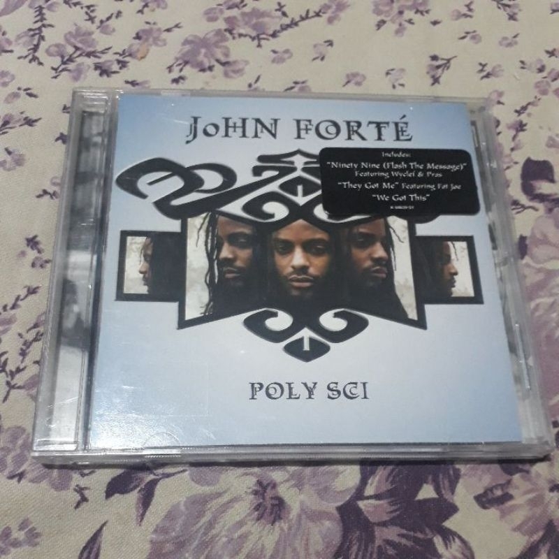 John Forté cd poly sci importado wyclef jean pras michael