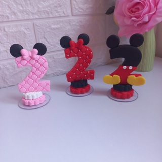 Vela personalizada Minnie / vela mickey / festa minnie em Oferta na Shopee