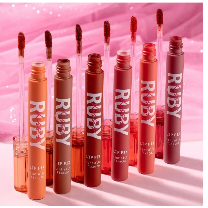 Lip Fix Tint Ruby Kisses- Lip Tint Alta Fixação Matte 2ml
