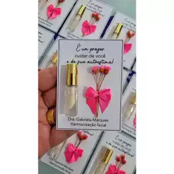 Lembrancinha Personalizada Mini Gloss | Brinde para Clientes | Autocuidado e Autoestima