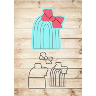 cortador moldura arco laço 9cm em Oferta na Shopee