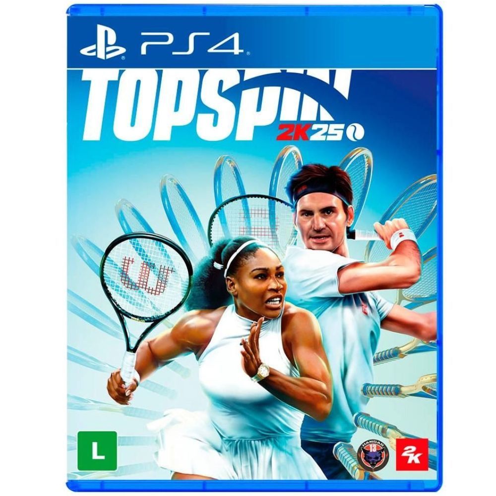 Topspin 2k25 Ps4 Midia Fisica Playstation Novo Lacrado