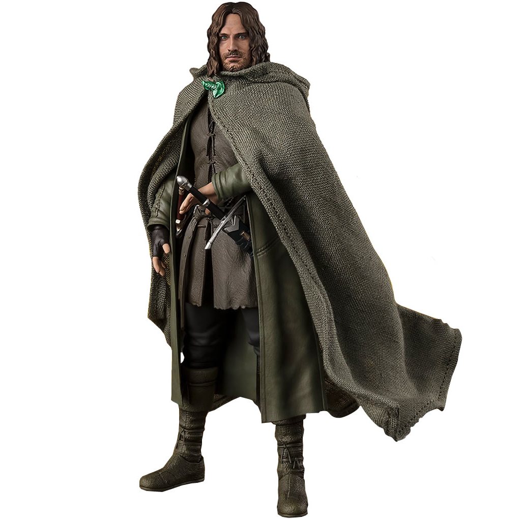 Boneco Sh Figuarts Aragorn Senhor Aneis Lord Rings Legolas