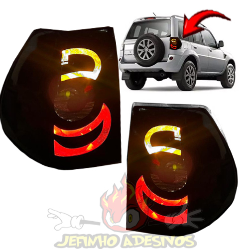 Aplique Adesivo Lanterna Pajero TR4