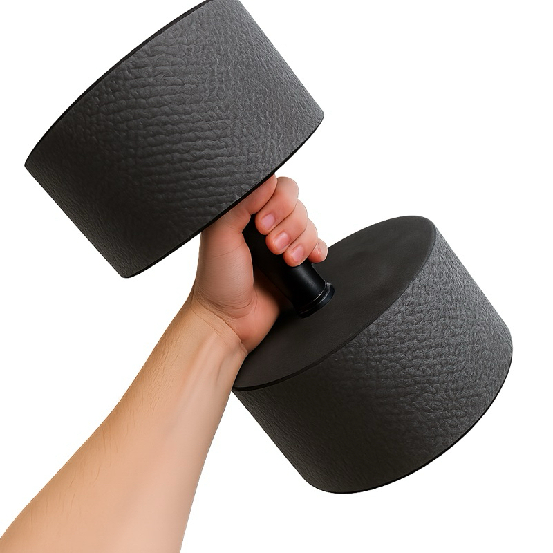 Halter de 10kg (UNIDADE). Peso de academia, treino em casa, musculação, fitness