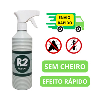 R2 Moscas Repelente  Sem Cheiro  com Borrifador Para Uso em Casa, Mercados, Padarias e Lojas em Oferta na Shopee