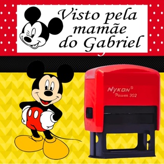 Carimbo Personalizado - Mamãe em Oferta na Shopee