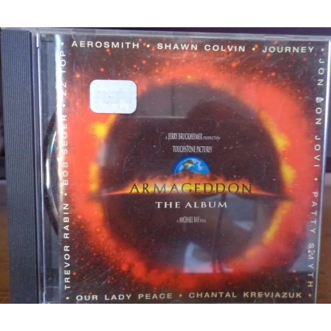 Cd Trilha Sonora Armageddon The Album ZZ TOP JON BON JOVI Impecável