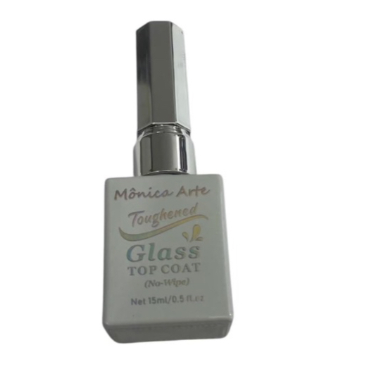 UMA Toughened Glass TOP  Coat  No Wipe 15ml – Finalizador Profissional, Super Brilho e Durabilidade