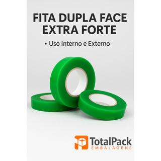 4 Rolos Fita Dupla Face Extra Forte 12MMX1,5M em Oferta na Shopee
