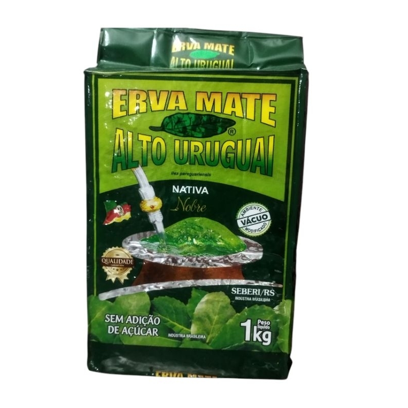 ERVA MATE CHIMARRÃO ALTO URUGUAI VÁCUO 1K