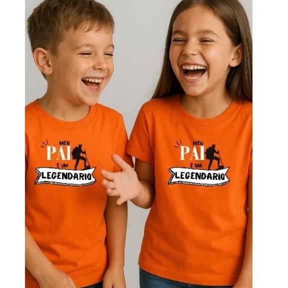 camiseta meu pai é um legendário em Oferta na Shopee