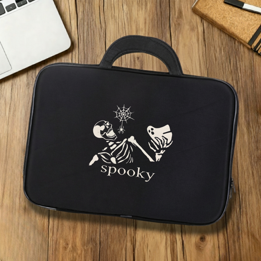 Bolsa Para Laptop Desenho Spooky Case Ideal Notebook Macbook Ultrabook Chromebook