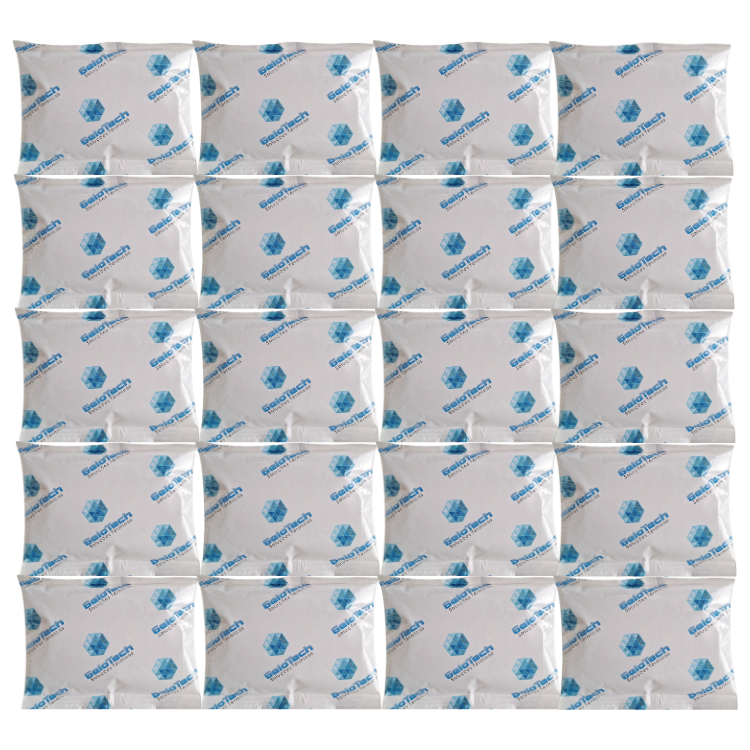 Kit bolsa de gelo gel artificial reutilizável flexível 120 ml placa gelox cooler transporte em Oferta na Shopee