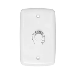 Controle de Velocidade Embutido para Ventilador de Teto Trio Eletro 0301 Bivolt Branco Luminosidade