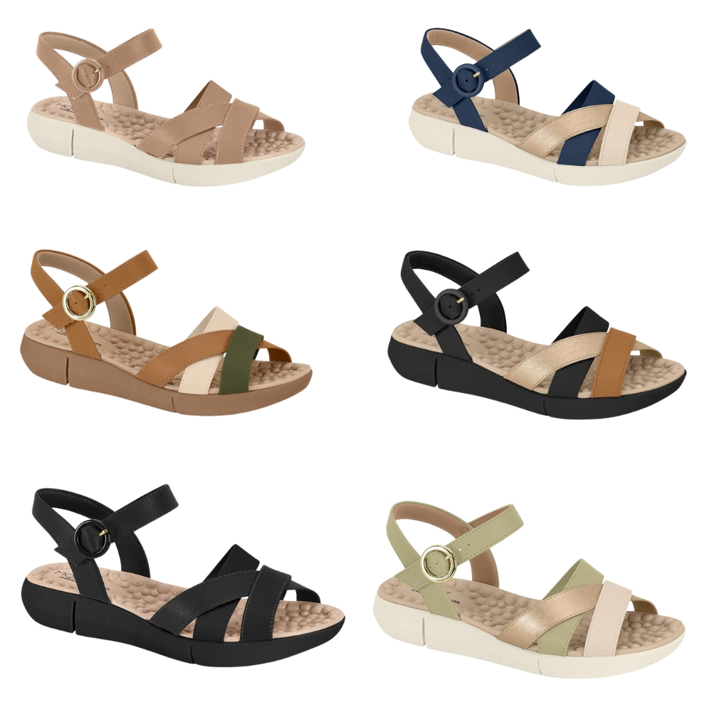 Sandália Ortopédica Fascite Plantar Massageadora Modare