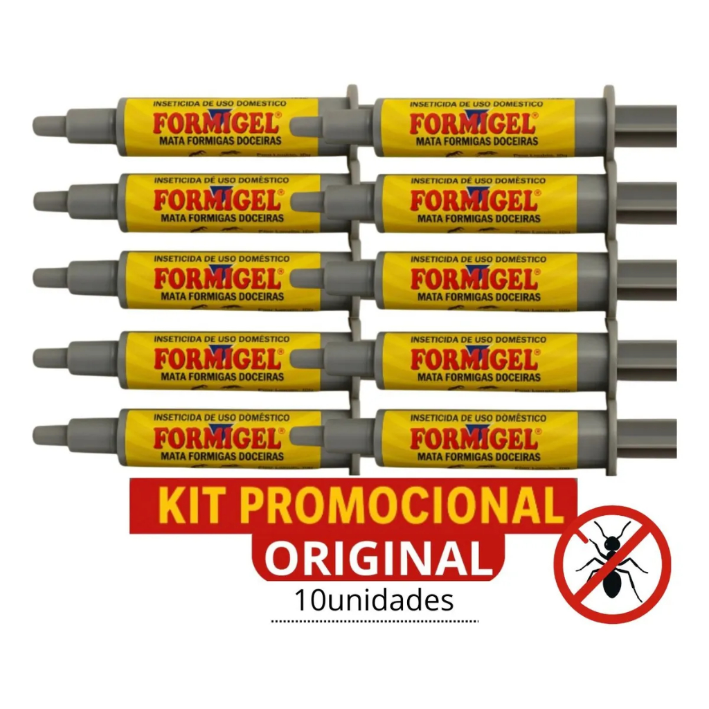 Formiga Gel Ante Formigas Caseiras Mata formiga 10g - KIT com 10und
