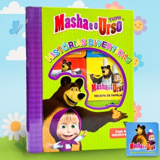 Livro Infantil Minha Primeira Biblioteca - Box 6 Livros Masha e o Urso Histórias Divertidas em Oferta na Shopee
