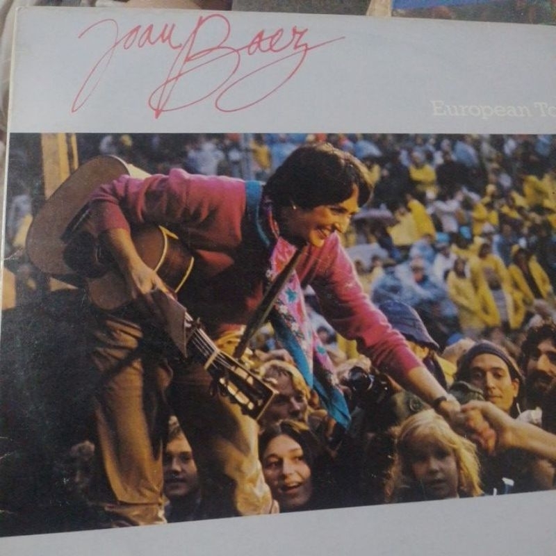 LP JOAN BAEZ- EUROPEAN TOUR -1980