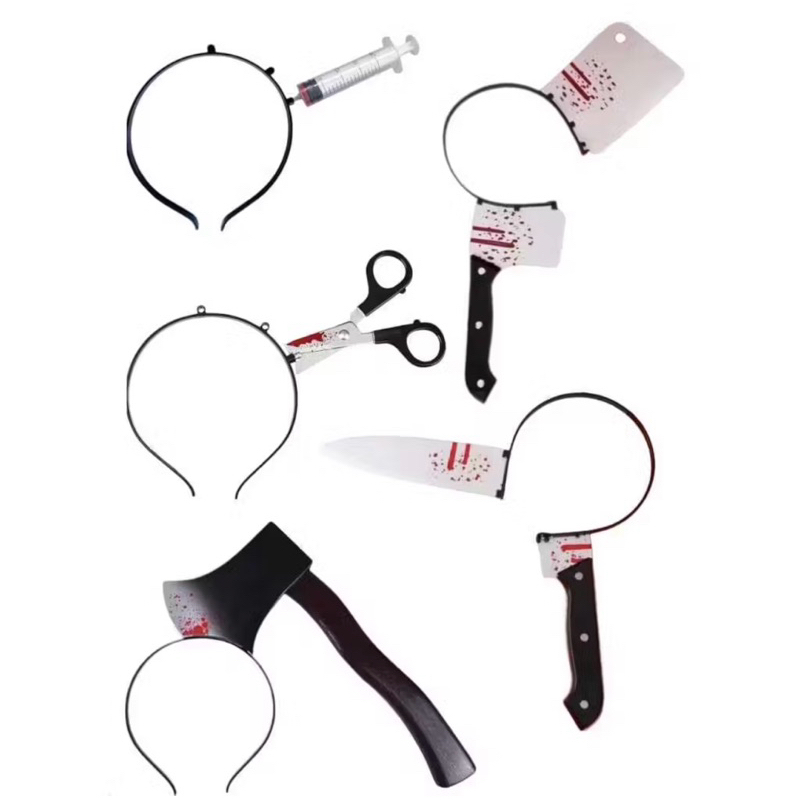 TIARAS FACAS DIVERSAS | MODELOS SORTIDOS | HALLOWEEN | FANTASIA | FESTA | DECORAÇÃO | PEGADINHA | TROLAGEM | BRIQUEDO