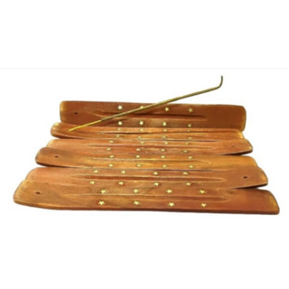 INCENSÁRIO RÉGUA DE MADEIRA ( PROMOÇÃO ) em Oferta na Shopee