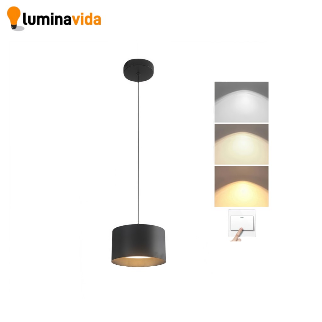 Pendente Led Moderno Lustre Decoração Minimalista Luminária De Teto Para Quarto Cabeceira Corredor