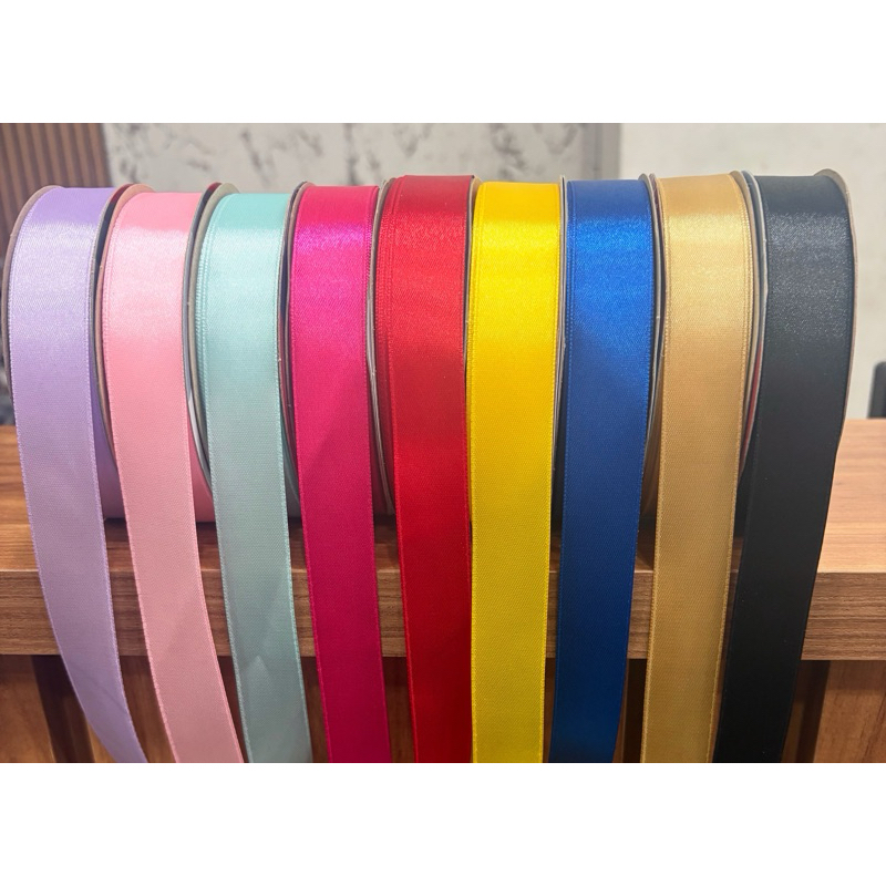 FITA DE CETIM 22 MM FACE SIMPLES -50 METROS🎀 em Oferta na Shopee