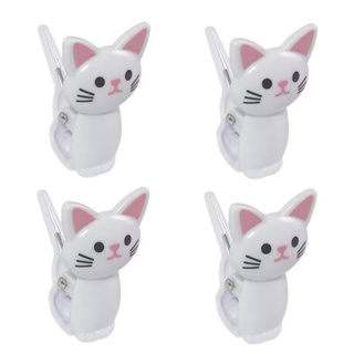 Kit 4 Pregadores de Gatinhos Prendedores Selador de Alimentos Para Organização e Decoração em Oferta na Shopee