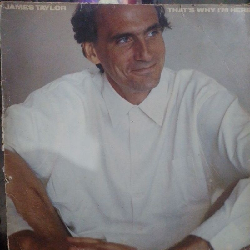 LP JAMES TAYLOR - THAT'S WHY I'M HERE -1985 ( IMPORTADO DA ESPANHA)