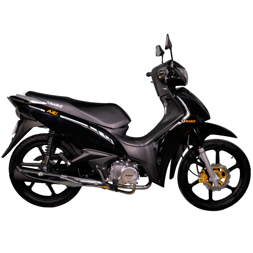 CAPA BANCO PRETA AVELLOZ 50cc 125cc PRETA