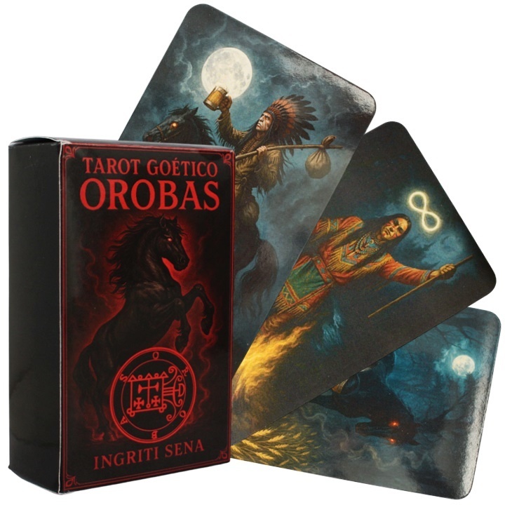 Tarot Goético de Orobas em Oferta na Shopee