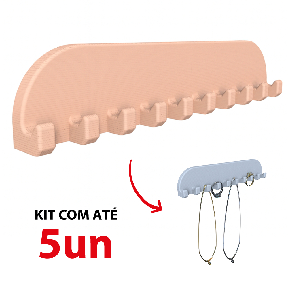 Kit Porta Joias Organizador de Colares Delicado 15cm em Oferta na Shopee