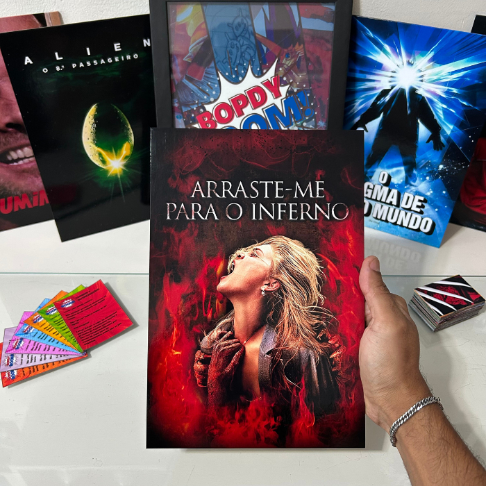Quadro decorativo Arraste-Me para o Inferno