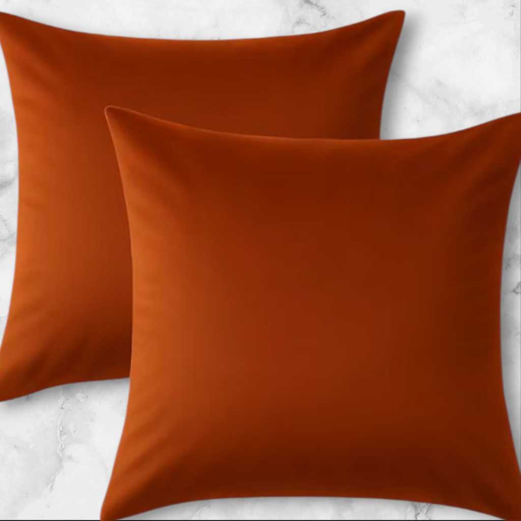 2 Capas de Almofadas de Suede 50x50cm lisa em Oferta na Shopee