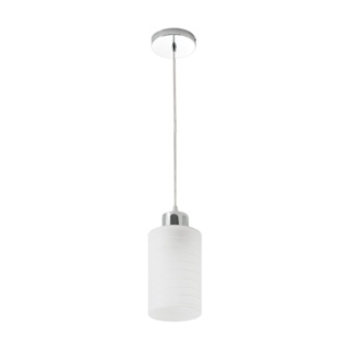 Luminária Pendente de Vidro Siena  Balcão Sala Quarto E-27 Branco Bivolt em Oferta na Shopee