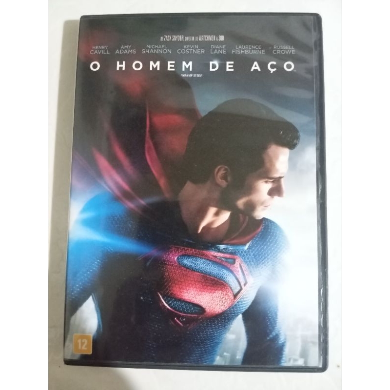 dvd o homem de aço, Superman. Henry Cavill