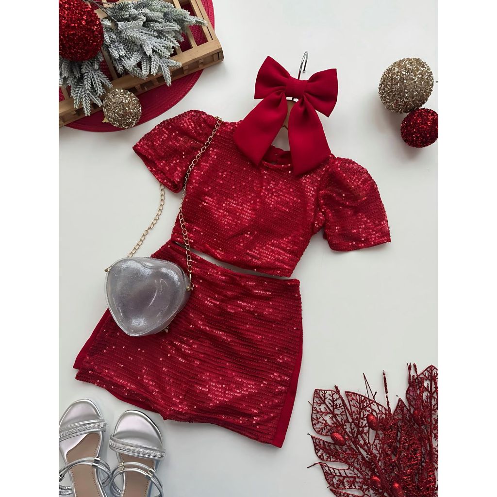 Cropped Paetê Rosa: Onde Comprar | BuscaProdutos