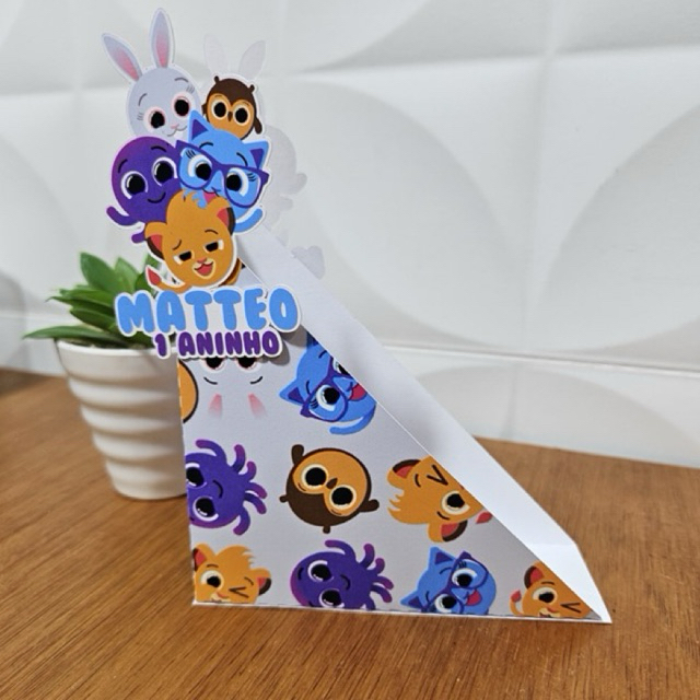 Porta guardanapo  de papel personalizado - Bolofofos