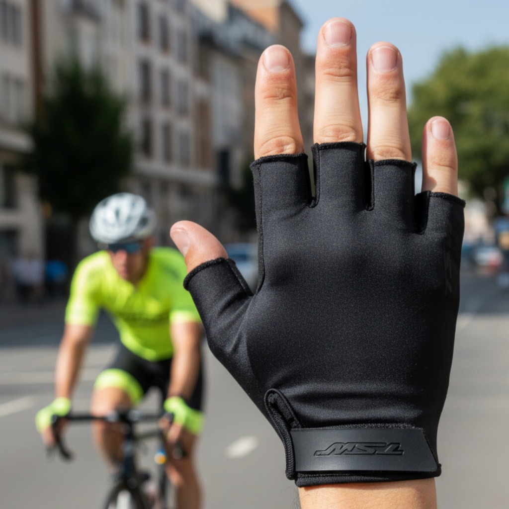 Luva Ciclismo Tsw Combat Original Antiderrapante Anti-impacto Ciclista Mtb Speed Dedo Médio DM